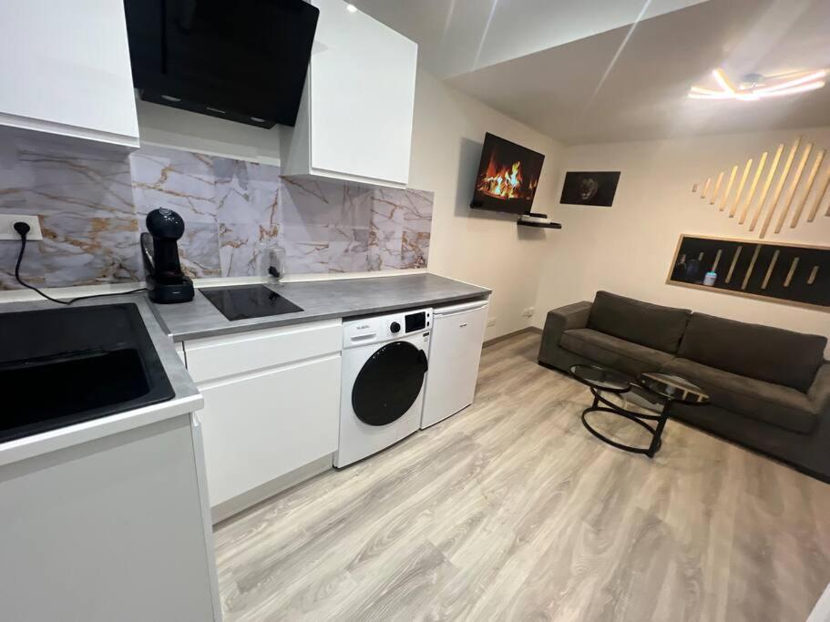 Maison Appartement Triplex Avec Jacuzzi Et Sauna 생테티엔 외부 사진
